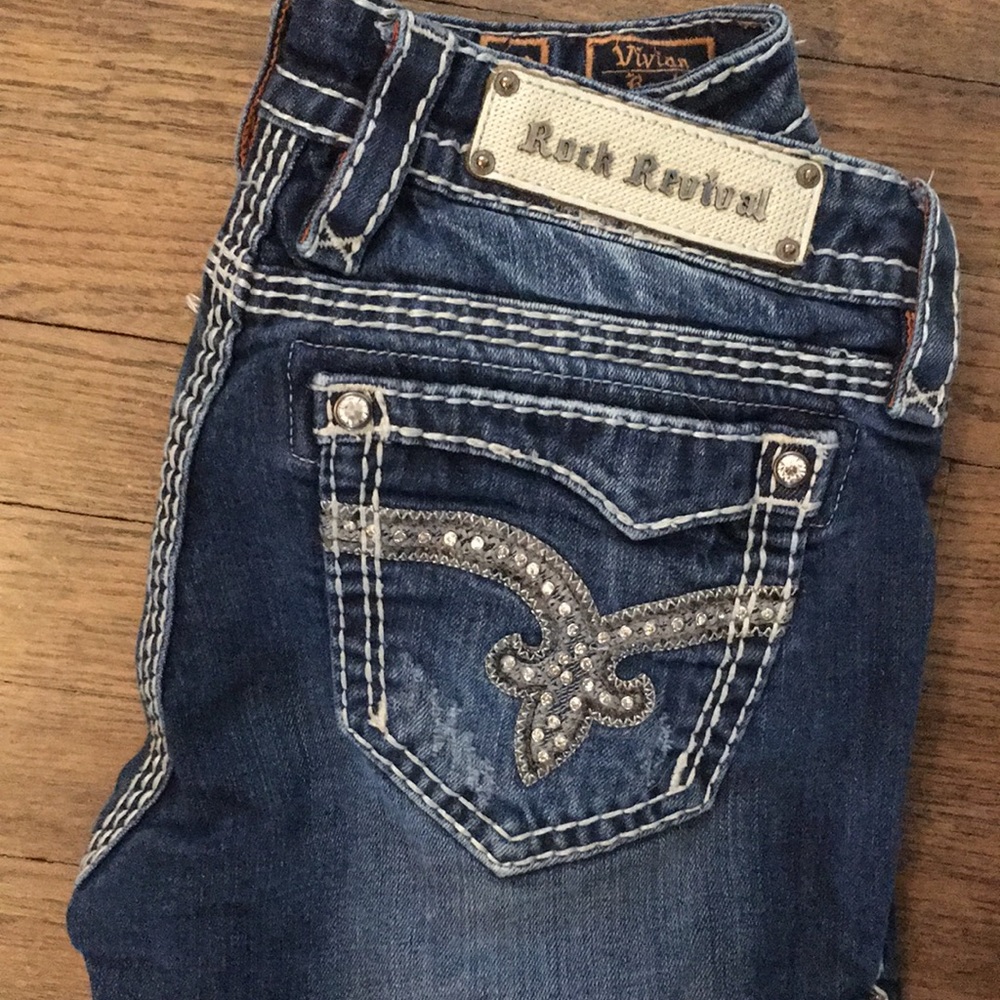 Rock revival jeans
